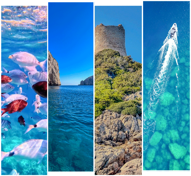 Vista aerea di Alghero